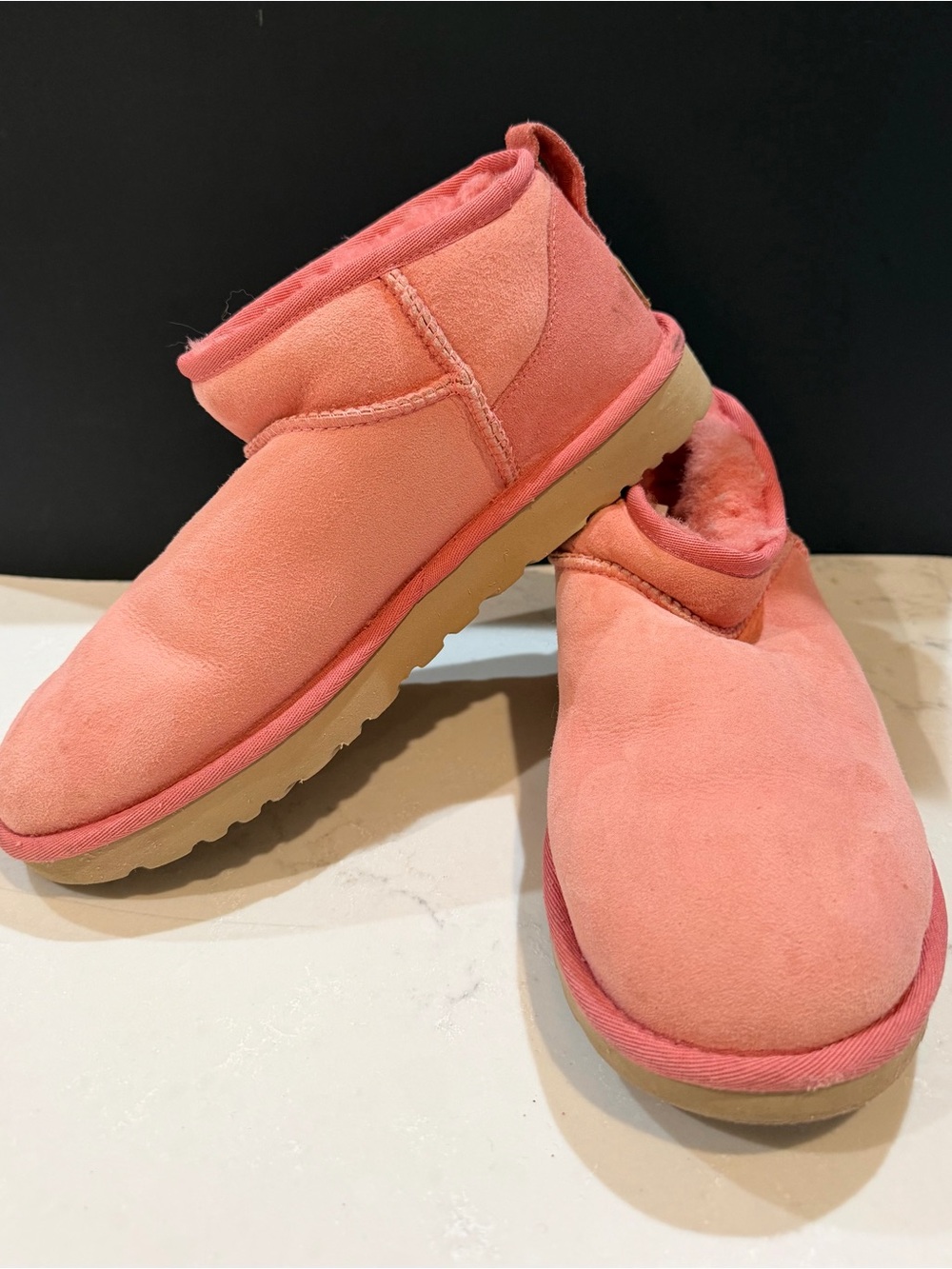 Pink Blossom Ultra Mini Uggs - Picture 2 of 6